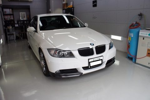東京都大田区のK様　BMW　３シリーズ　ガラスコーティングサムネイル