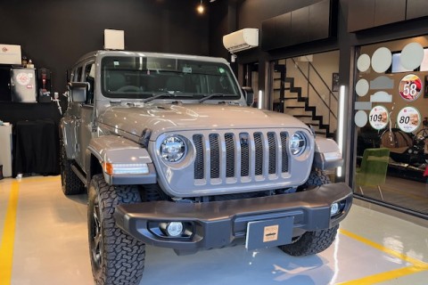 Jeep　ラングラー　PROTECS　PRO－７セラミックコーティング　藤沢市のUさま