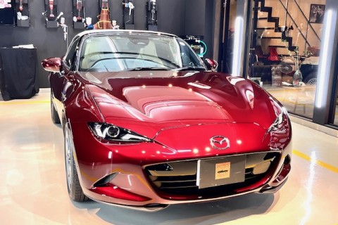 マツダ ロードスター PROTECS PRO-7 セラミックコーティング　湯河原町Eさま、今回で5台目のご依頼です。